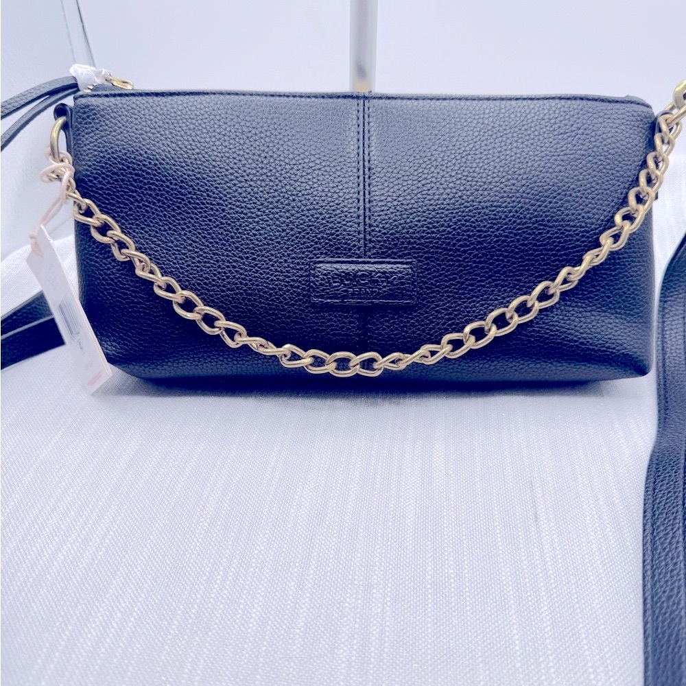 Lucky Brand Navy Leather Crossbody Bag